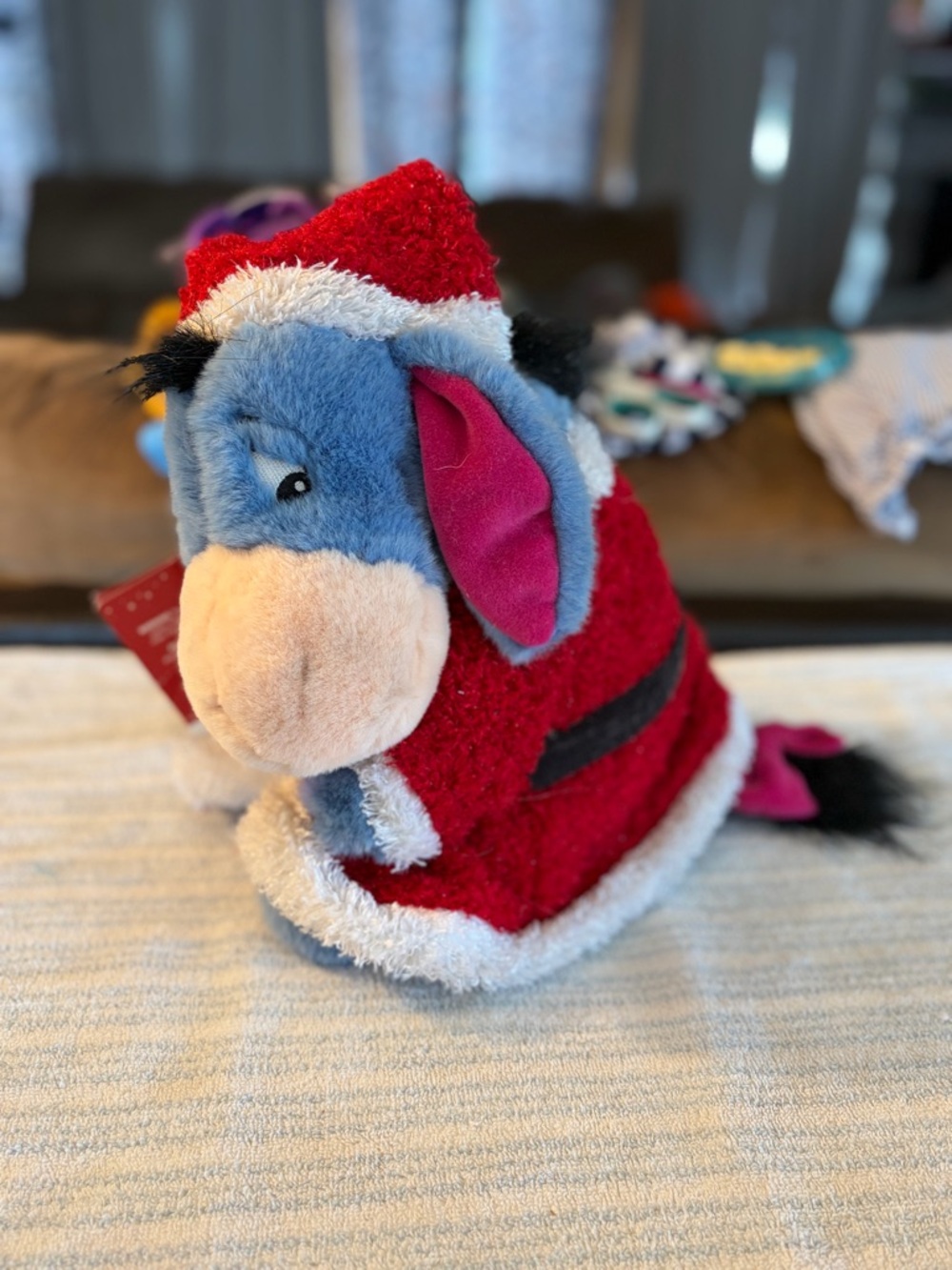 Disney Eeyore Plush - Santa Helpers Collectible Holiday